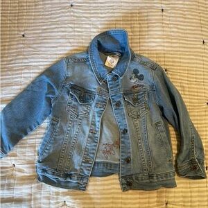 Disney store Mickey Jean jacket